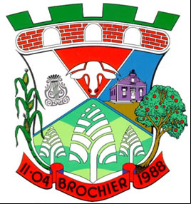 Brasão da cidade de Brochier - RS
